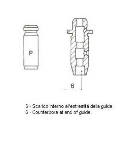 НАПРАВЛЯЮЩАЯ КЛАПАНА ACCENT DOHC, GETZ, ELANTRA XD, RIO JB FRECCIA ВЫПУСКНОГО