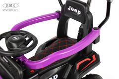 Толокар-электромобиль Jeep G003GG с родительской ручкой и пультом