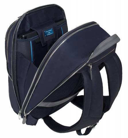 Рюкзак унисекс Piquadro Coleos CA2944OS/N чёрный натур./искуст. кожа