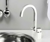 WasserKRAFT Aller 1067W Смеситель для кухни, цвет: хром, белый