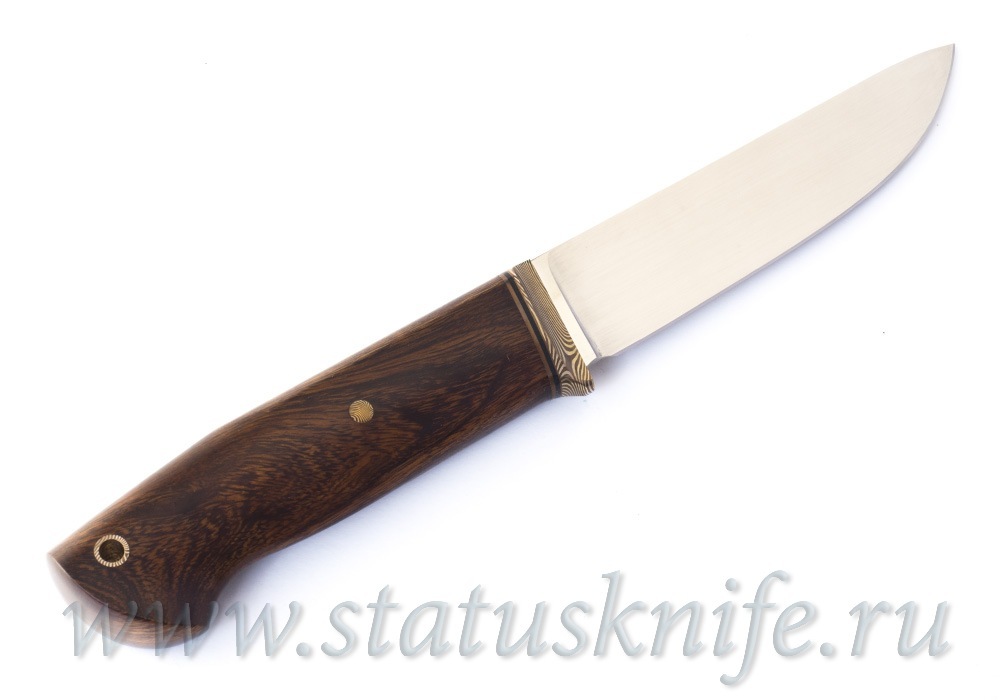 Нож авторский S125V Мокуме ironwood 121 мм