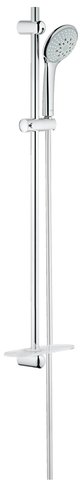 Душевой гарнитур, 3 вида струй, GROHE Euphoria 110 Champagne, хром, (27227001)