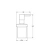 GROHE Essentials 40394001 Дозатор жидкого мыла