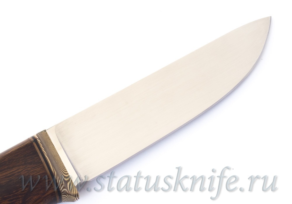 Нож авторский S125V Мокуме ironwood 121 мм
