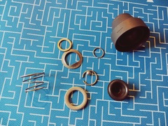 Ремкомплект фикcатора бура UNITED PARTS для BOSCH GBH2-26DRE (1617000582) (90-0370)