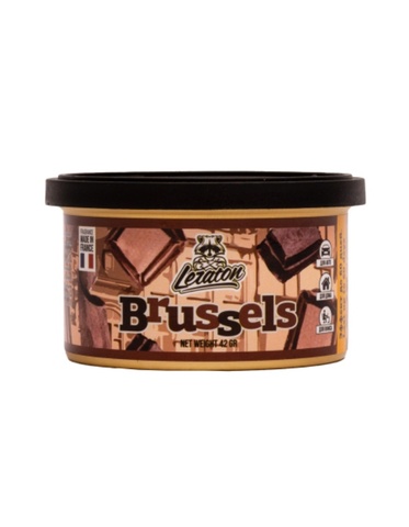 Leraton Ароматизатор для автомобиля в банке Brussels (Chocolate/Шоколад)