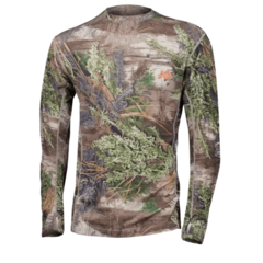 Пуловер с длинным рукавом FIRST LITE Llano Crew, камуфляж Realtree MAX-1
