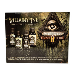 Villainy Ink Enamels - Flesh Core Set II