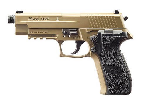 Пневматический пистолет SIG Sauer P226 4.5 мм (P226-177-FDE)