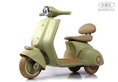 Детский электроскутер K444PX-A с фонарем