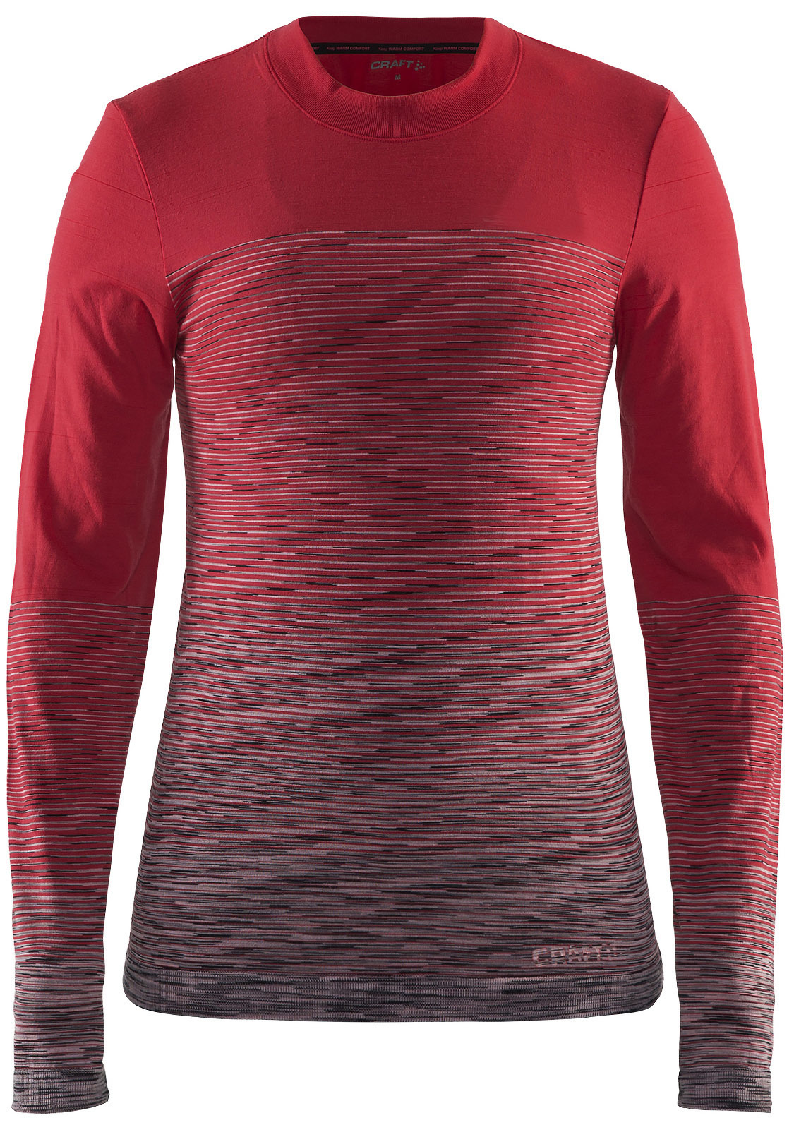 Craft Wool Comfort 2.0 женское термобелье рубашка красная