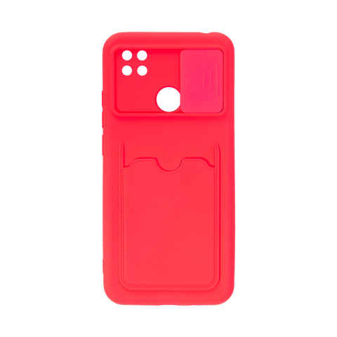 Чехол для телефона X-Game XG-S0221 для Redmi 9C Розовый Card Holder