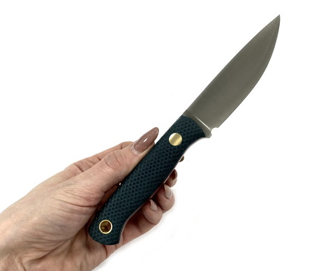 Нож Small, N690 конв., микарта изумруд, 232.1452