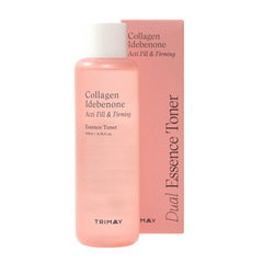 Укрепляющий тонер-эссенция с коллагеном Trimay Collagen Idebenone Acti Fill & Firming Dual Essence Toner 200мл