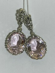Аида (серьги из серебра)
