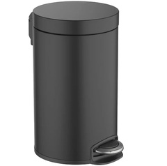 Aquatek AQ4992MB Мусорное ведро, матовый черный фото