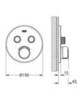 GROHE SmartControl Mixer 29145000 Термостат для душа встраиваемый на 2 потребителя