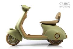 Детский электроскутер K444PX-A с фонарем