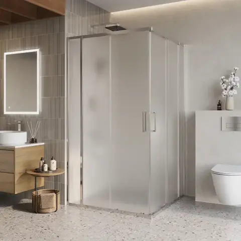 BelBagno Luce LUCE-A-2-90-P-CR Душевой уголок, 90x90, цвет: хром