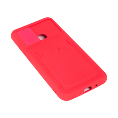 Чехол для телефона X-Game XG-S0221 для Redmi 9C Розовый Card Holder