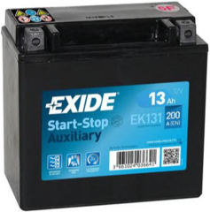 Exide Start&Stop AGM 6СТ- 13 ( EK131 ) аккумулятор
