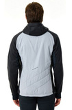 Премиальный костюм для лыж и зимнего бега Nordski Hybrid Hood Pro Black-Grey