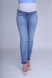 Джинсы для беременных (SLIM) 08824 синий