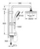 GROHE Tempesta 26453001 Душевая система без смесителя