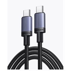 Кабель зарядный  UGREEN L532 (65907) USB-C to USB-C PD Fast Charging Cable 240W Max, 1м, серый космос