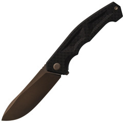 Фото Складной нож TuoTown Gora-B, сталь T10S, рукоять G10/Carbon Fiber