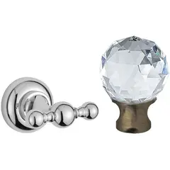 Cezares APHRODITE-DHK2-02-Sw Двойной крючок, Бронза,  Swarovski фото