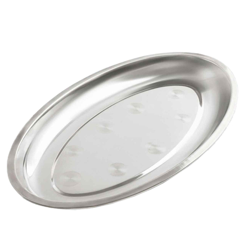 Поднос Jolly Kitchen нержавеющая сталь, овальный, 35см