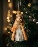 Набор ватных елочных игрушек ручной работы «Фрося» — фото 5