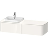 Duravit Happy D.2 Plus HP4934L2222 Тумба подвесная 354x1600x550мм 2 ящика, SX, цвет: белый глянцевый