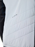Премиальный костюм для лыж и зимнего бега Nordski Hybrid Hood Pro Black-Grey