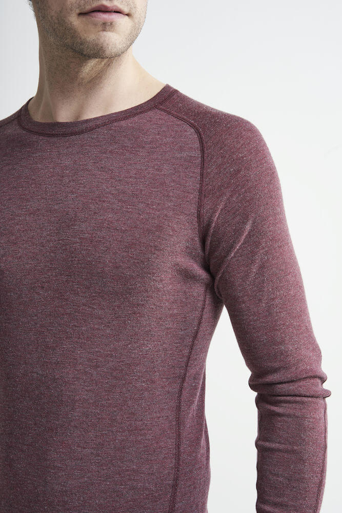 Craft Merino 180 комплект термобелья мужской бордо - 7