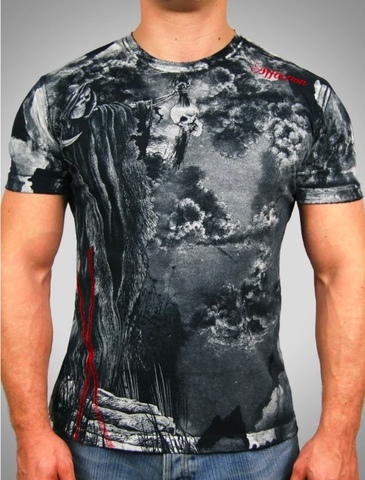 Affliction | Футболка мужская Rain A1058 перед