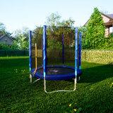 Батут DFC Trampoline Fitness с сеткой 6ft фото №6