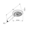 Kludi Freshline 6790043-00 Душ ручной, цвет: белый