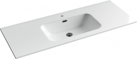 Ceramica Nova Element CN7006 Раковина мебельная, 121x46.5, цвет: белый
