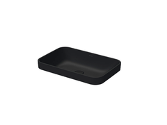 Duravit Happy D.2 Plus 2359601300 Раковина 600х400мм, без перелива,с выпуском с керамической крышкой цвет Anthracite matt фото
