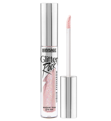 LuxVisage Тени жидкие Glitter Rock тон 305 Черное серебро