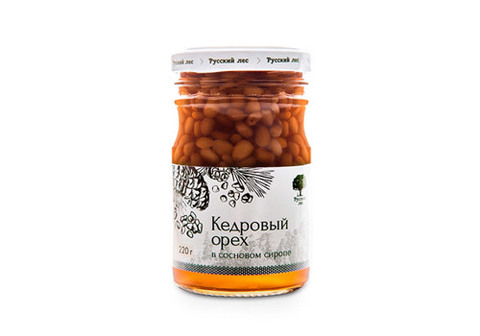 Кедровый орех в сосновом сиропе, 220г