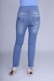 Джинсы для беременных (SLIM) 09332 синий
