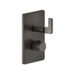 Gessi Inciso 58136#299 Термостатический смеситель на 3 источника (внешняя часть), цвет: nero XL