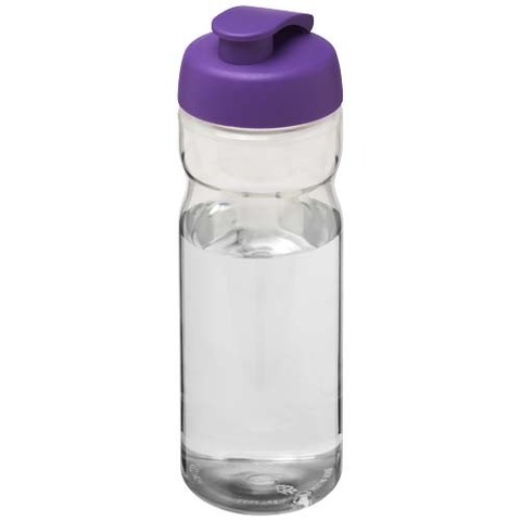 Спортивная бутылка H2O Active® Eco POP Base объемом 650 мл с откидывающейся крышкой