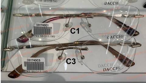 Dacchi D31743 оправа металлическая женская