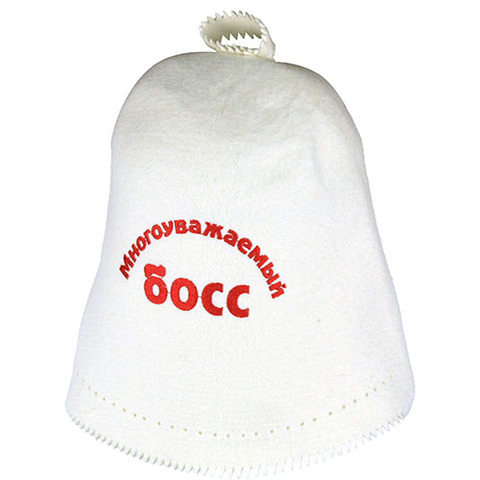 Колпак фетровый для бани - 3