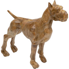 Фигура декоративная Bulldog Wood «Деревянный бульдог» 70x78 см