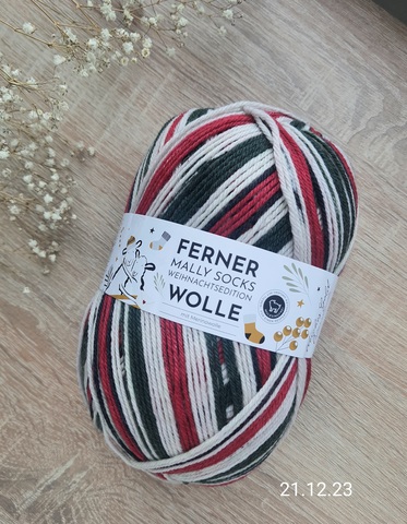 Ferner Wolle Mally Socks Weihnachts 21.12.23